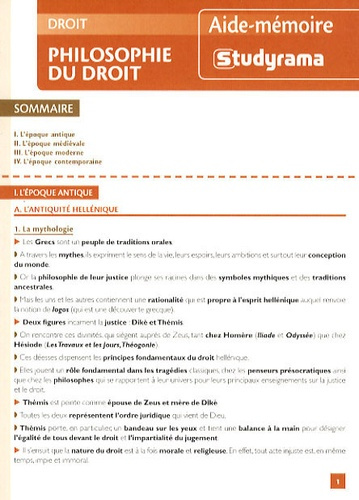 Philosophie du droit