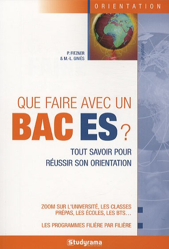 Que faire avec un bac ES ? 9e édition