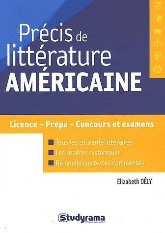 Précis de littérature américaine
