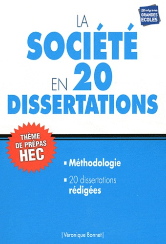 La société en 20 dissertations