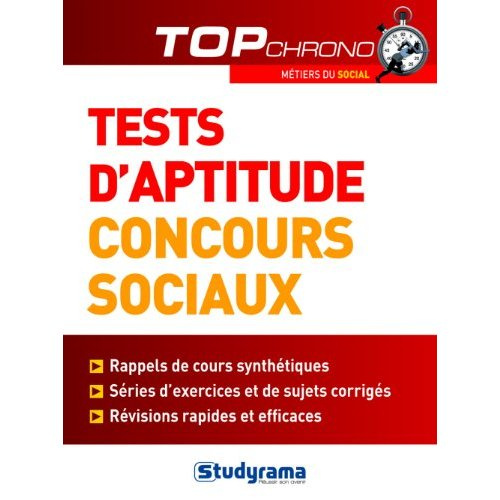 Tests d'aptitude concours sociaux