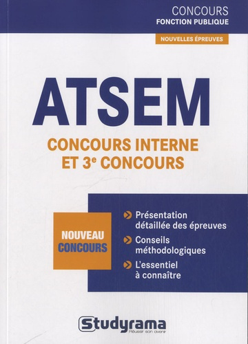 ATSEM concours interne et 3e concours
