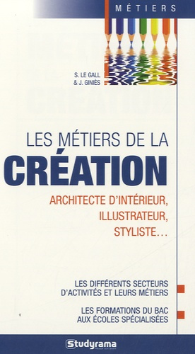 Les métiers de la création