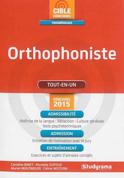 Orthophoniste. Edition 2015