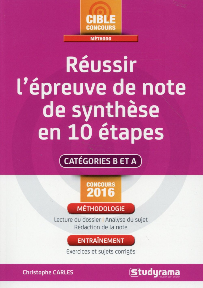 Réussir la note de synthèse en 10 étapes