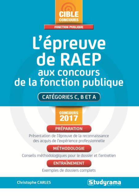 L'épreuve de RAEP en 7 étapes. Edition 2017