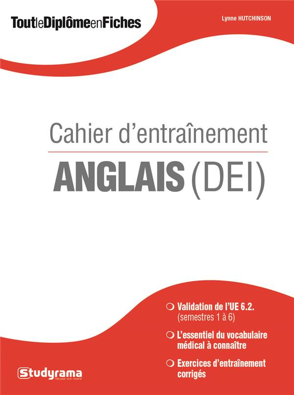 Cahier d'entraînement anglais (DEI)