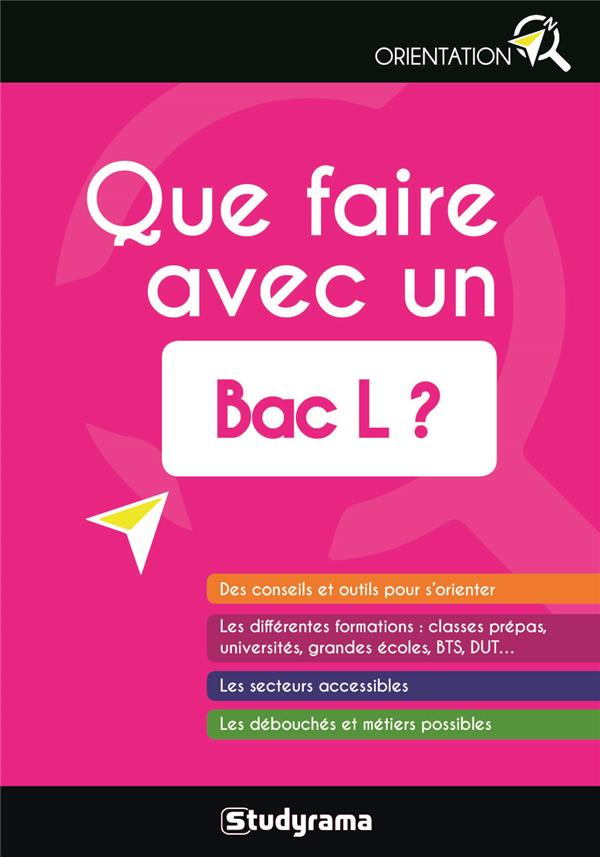 Que faire avec un Bac L ?