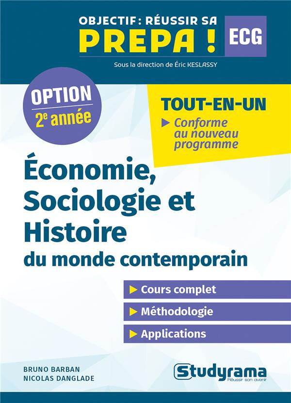 Economie, sociologie et histoire du monde contemporain. Deuxième année
