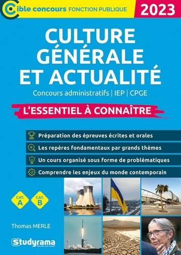 Culture générale et actualité. Edition 2023