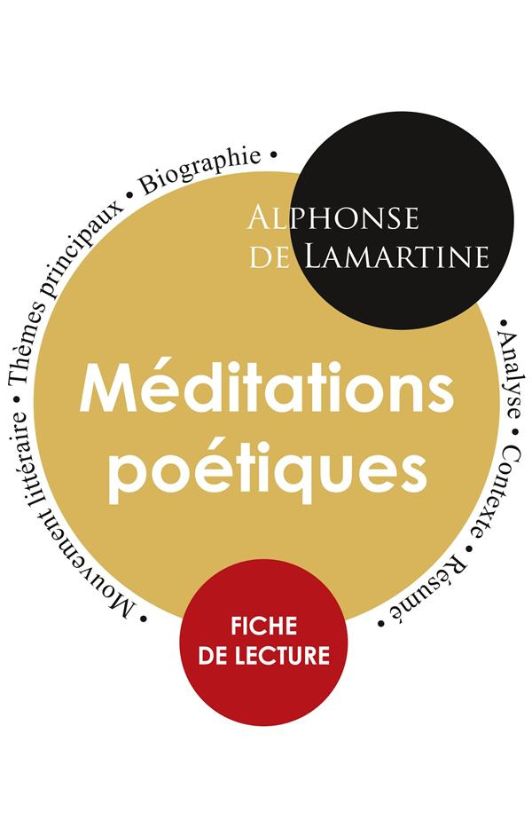 Méditations poétiques. Fiche de lecture