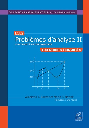 EXERCICES CORRIGES D'ANALYSE T3
