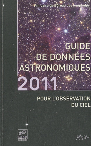 GUIDE DONNEES ASTRONOMIQUES 2011