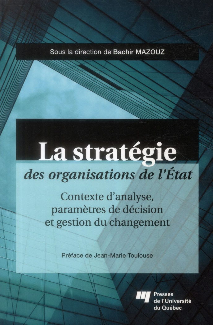STRATEGIE DES ORGANISATIONS DE L ETAT