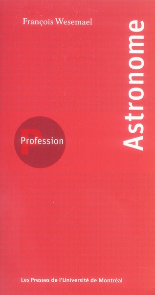 Profession Astronome