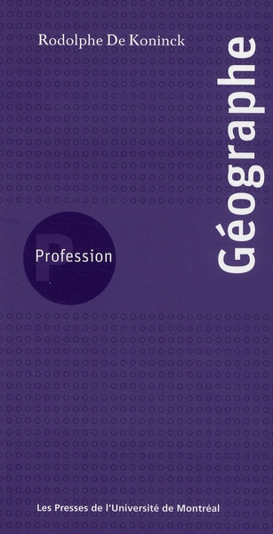 Profession Géographe