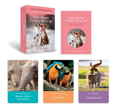 Pour trouver l'amour de sa vie. Jeu de 44 cartes avec livret d'accompagnement