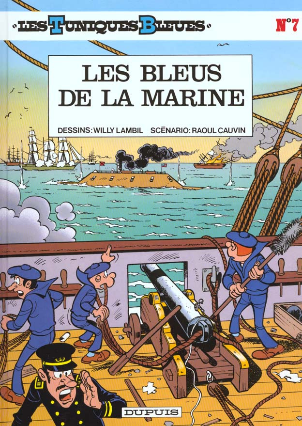 Les Tuniques Bleues Tome 7 : Les Bleus de la marine