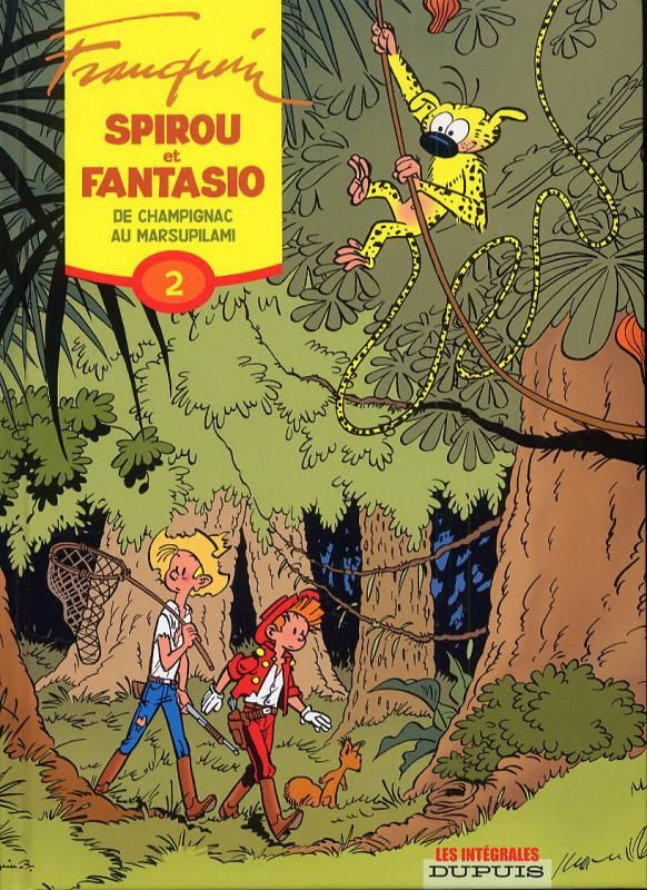 Spirou et Fantasio l'Intégrale Tome 2 : De Champignac au Marsupilami. 1950-1952