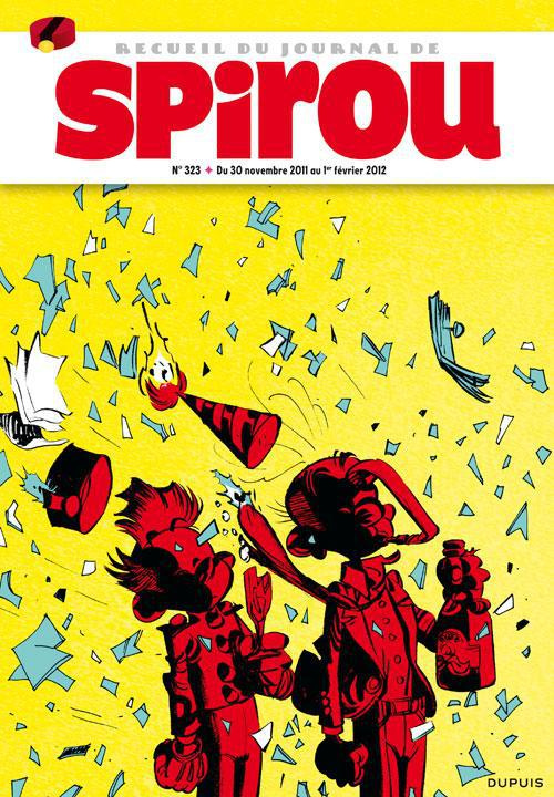 Recueil Spirou N° 323, Du 30 novembre 2011 au 1er février 2012