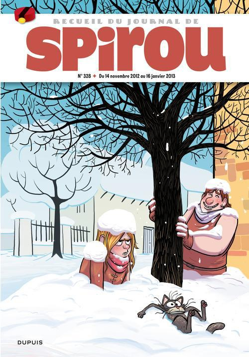 Recueil Spirou N°328 : du 14 novembre 2012 au 16 janvier 2013