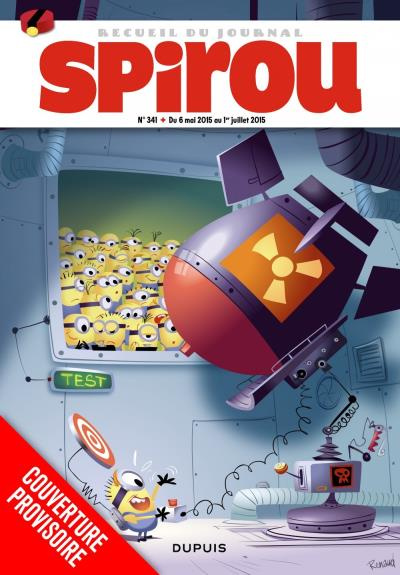 Recueil Spirou N° 341, du 6 mai 2015 au 1er juillet 2015