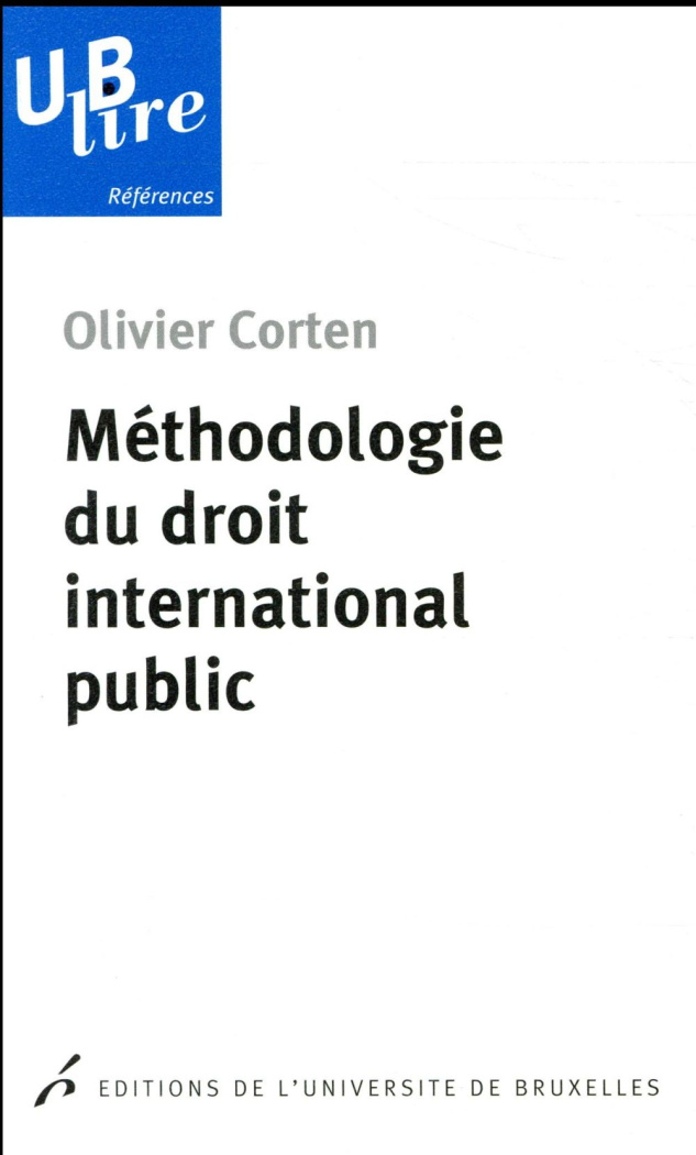 Méthodologie du droit international public