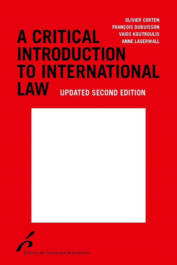 A CRITICAL INTRODUCTION TO INTERNATIONAL LAW