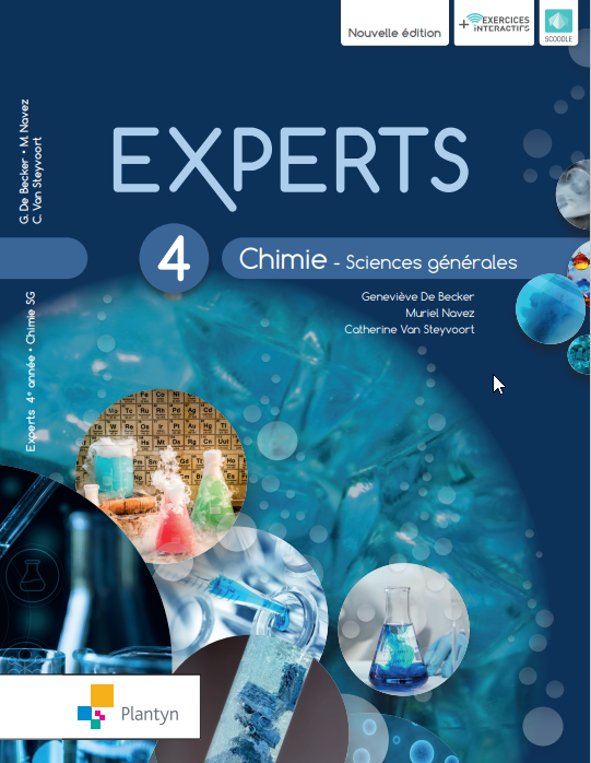 EXPERTS CHIMIE 4 SCIENCES GENERALES NOUVELLE VERSION (  SCOODLE)