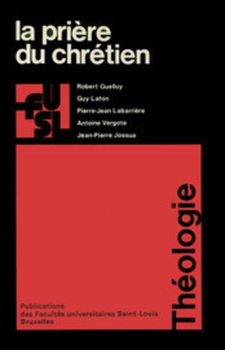 PRIERE DU CHRETIEN