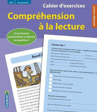 Compréhension à la lecture CE2. Cahier d'exercices