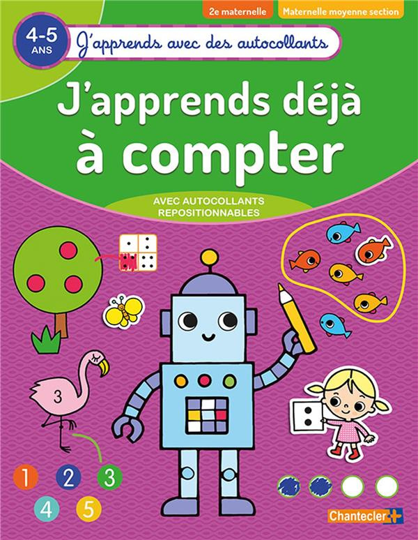 J'apprends déjà à compter maternelle moyenne section