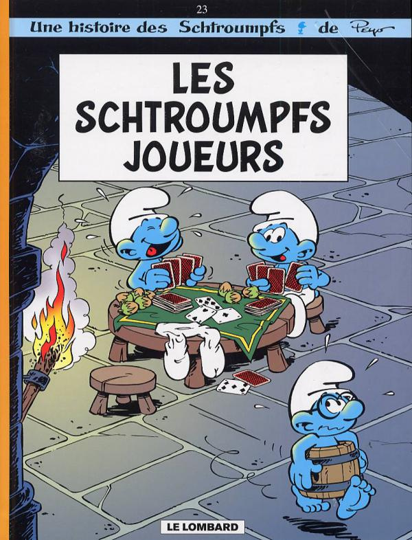 Les Schtroumpfs Tome 23 : Les Schtroumpfs joueurs