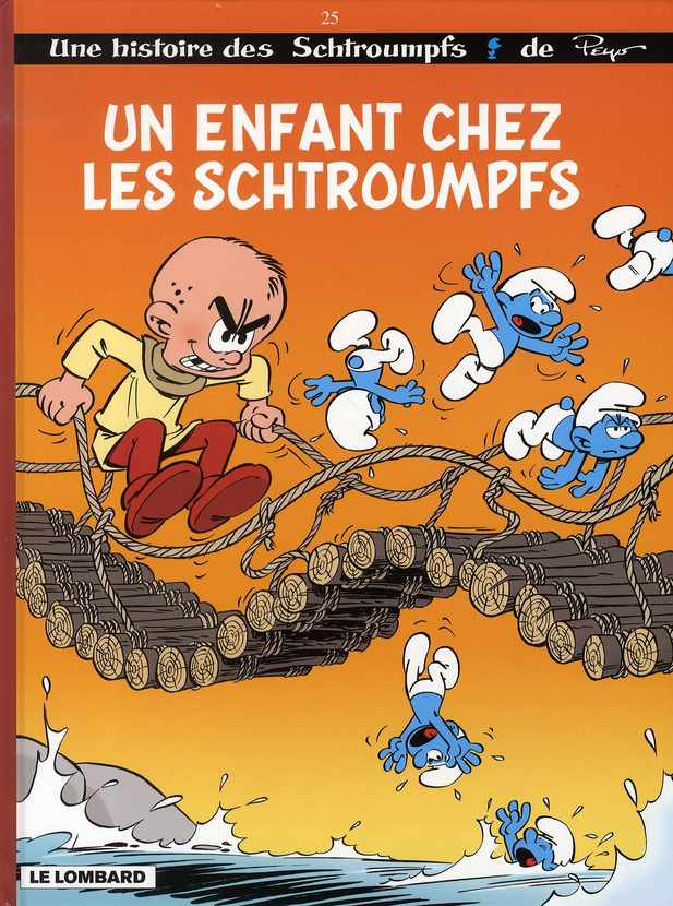 Les Schtroumpfs Tome 25 : Un enfant chez les Schtroumpfs