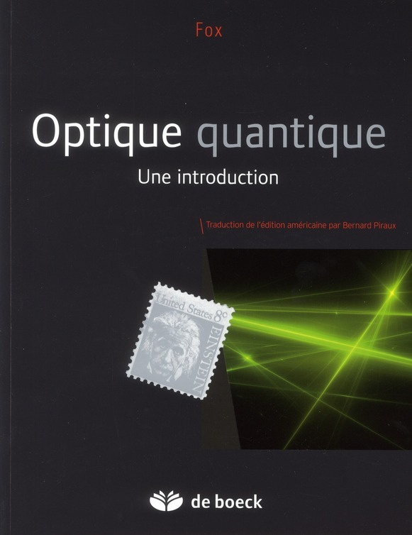 Optique quantique. Une introduction