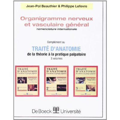 Traité d'anatomie. De la théorie à la pratique palpatoire, organigramme nerveux et vasculaire
