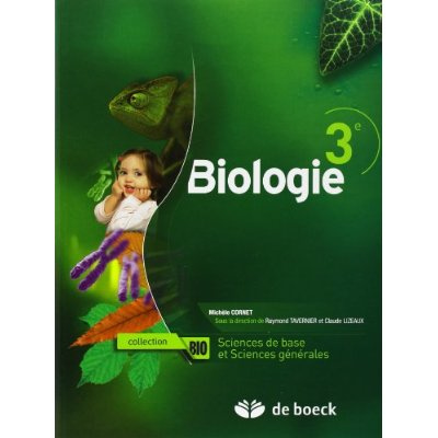 Biologie 3 Manuel (1re Edition) / Sciences de base et Sciences générales
