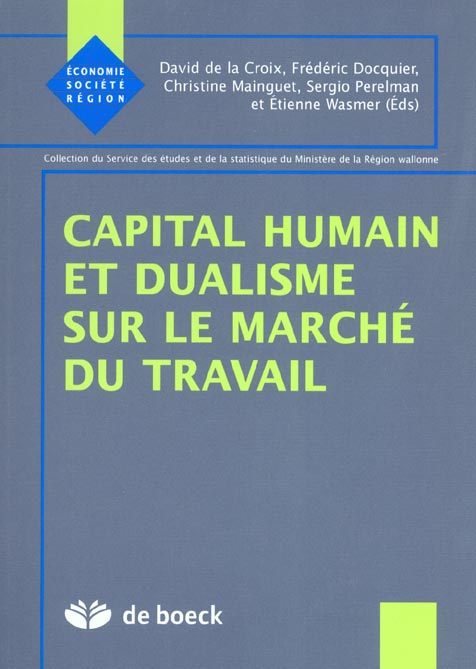 Capital humain et dualisme sur le marché du travail