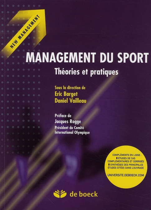 Management du sport. Théories et pratiques