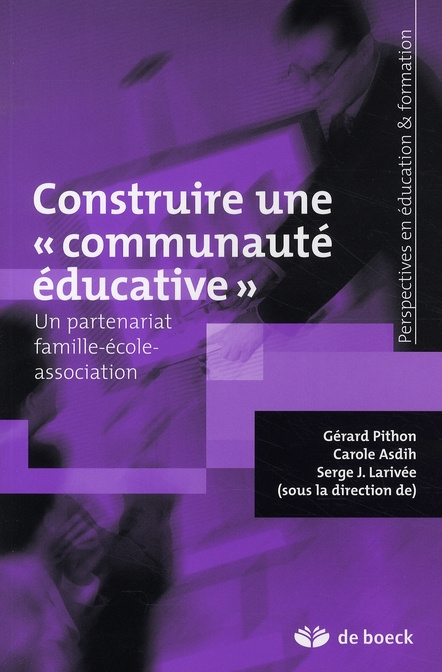 Construire une "communauté éducative". Un partenariat famille-école-association