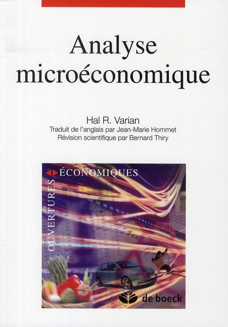 Analyse microéconomique. 2e édition