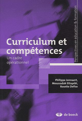 Curriculum et compétences. Un cadre opérationnel