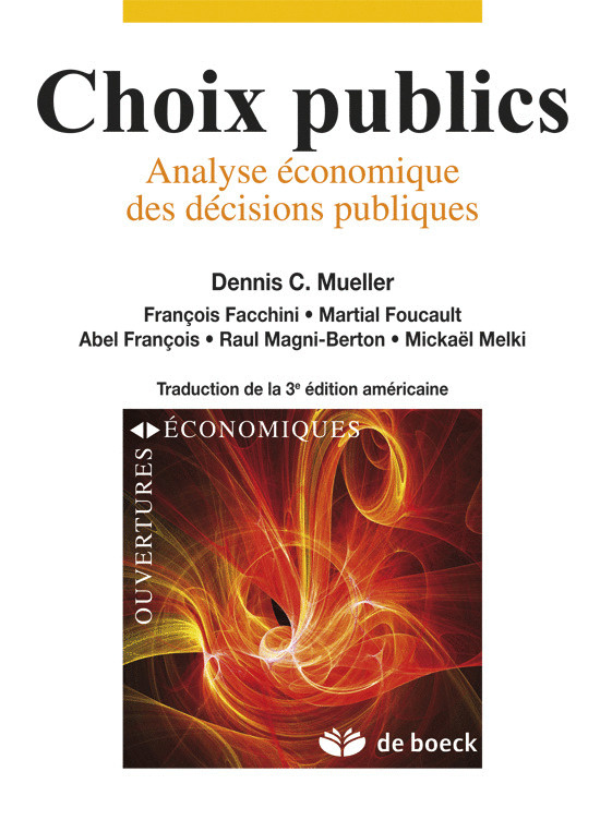 Choix publics. Analyse économique des décisions publiques
