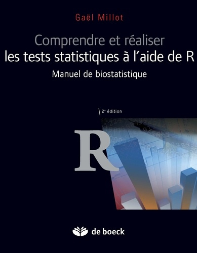 Comprendre et réaliser les tests statistiques à l'aide de R. Manuel de biostatistique, 2e édition