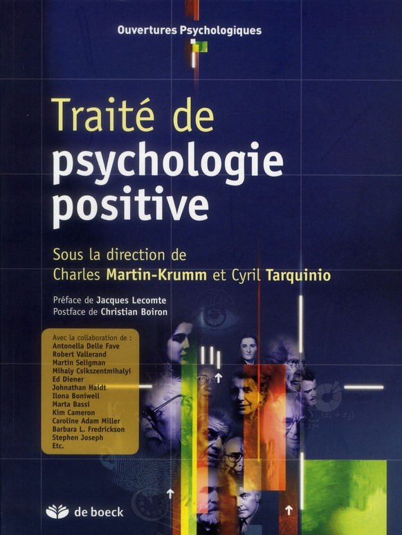 Traité de psychologie positive