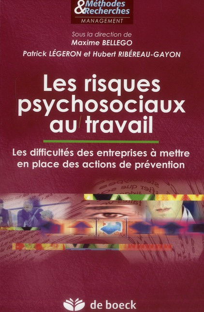 Les risques psychosociaux au travail. Les difficultés des entreprises à mettre en place des actions