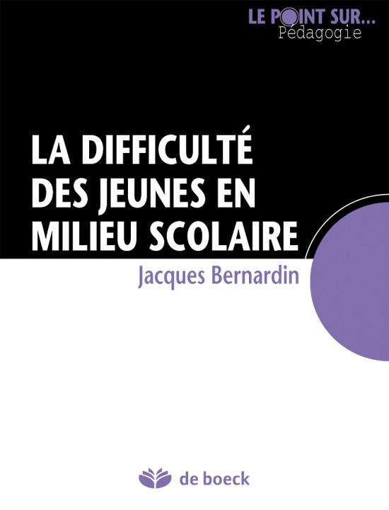 Le rapport à l'école des élèves de milieux populaires