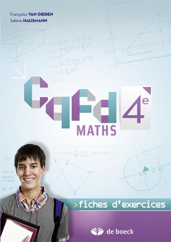 Maths 4e CQFD. Fiches d'exercices