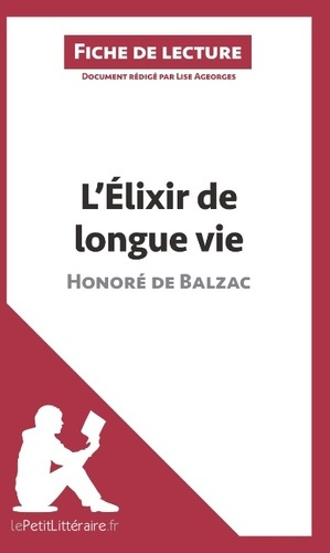 L'élixir de longue vie