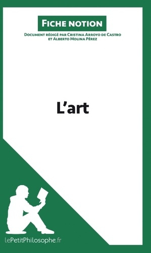 L'art (fiche notion). Comprendre la philosophie